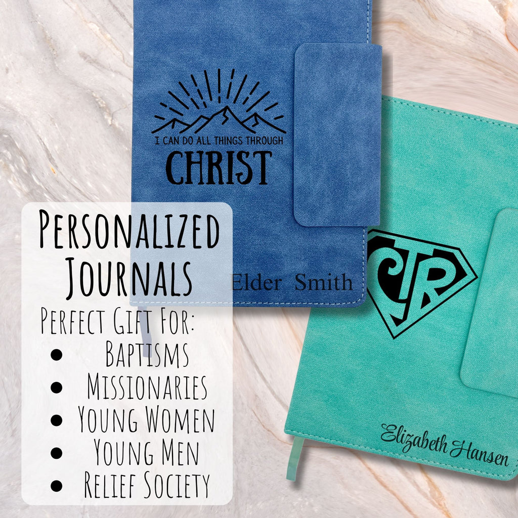 A Special Way to Remember a Sacred Day: Personalized LDS Baptism Journals